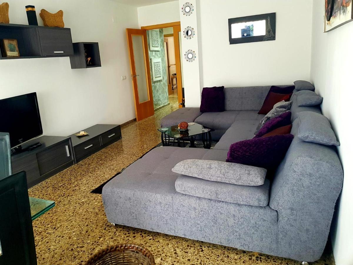 Piso Amplio De 3 Habitaciones, 2 Banos, Ascensor Y Parking Burriana Eksteriør bilde